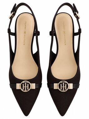 Tommy Hilfiger
Women's  brown saude totate Kitten Heel Dress Pumps size 7.5